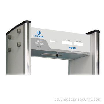 Sicherheitstürrahmen gehen durch Metalldetektor UB500